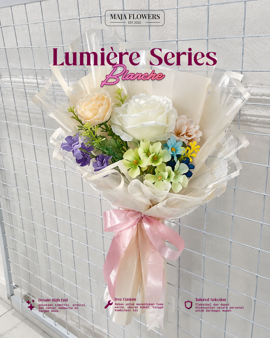 Lumière Series - Blanche - Buket Maja